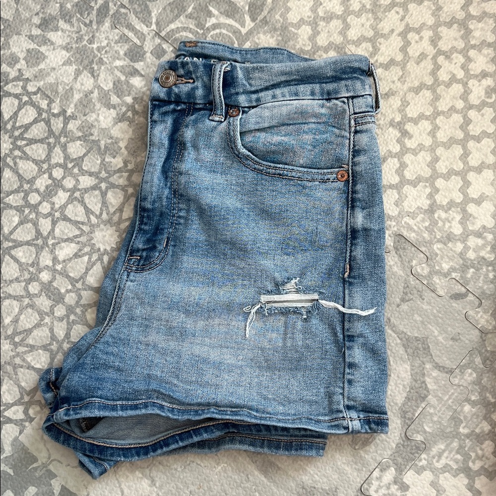 American Eagle Stretch Curvy Hi Rise Shortie 8 - Picture 5 of 5